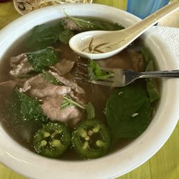 F1. Eye of Round Steak Noodle Soup F1. Eye of Round Steak Noodle Soup
