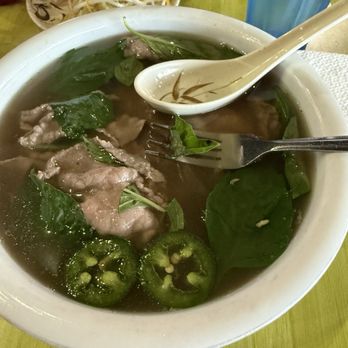 Pho & Grill - F1. Eye of Round Steak Noodle Soup - Vietnamese Near Me - Fort Worth, Texas Pho & Grill - F1. Eye of Round Steak Noodle Soup - Vietnamese Near Me - Fort Worth, Texas