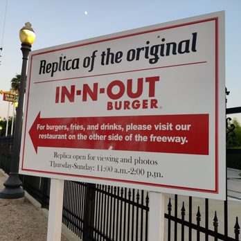 The Original In-N-Out Burger Museum - Street sign - Landmarks & Historical Buildings Near Me - Baldwin Park, California The Original In-N-Out Burger Museum - Street sign - Landmarks & Historical Buildings Near Me - Baldwin Park, California