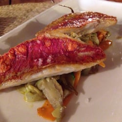 El Canonero - Fish on artichoke
