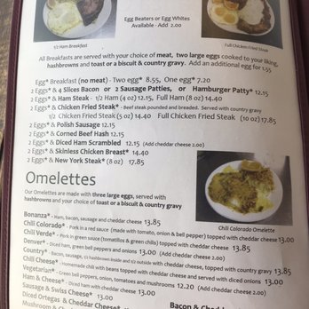 Bonanza Cafe - Menu - Breakfast & Brunch Near Me - Fort Mohave, Arizona