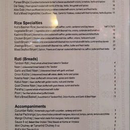 Menu Menu