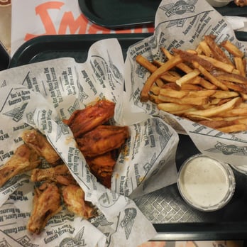 Wingstop - 10 pcs combo meal, Lemon Pepper, Original Hot, fries, and a drink. - Chicken Wings Near Me - Mililani, Hawaii