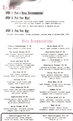 Menu photo 3 The Burger Saloon Woodland, CA Menu photo 3 The Burger Saloon Woodland, CA