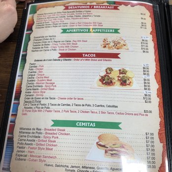 El Portal - Menu - Mexican Near Me - Elizabeth, New Jersey