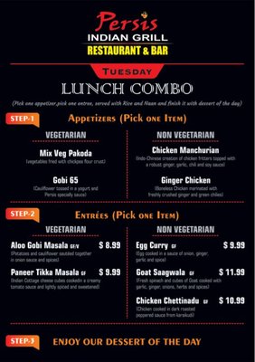 Menu photo 6 Persis Indian Grill Fort Mill, SC Menu photo 6 Persis Indian Grill Fort Mill, SC