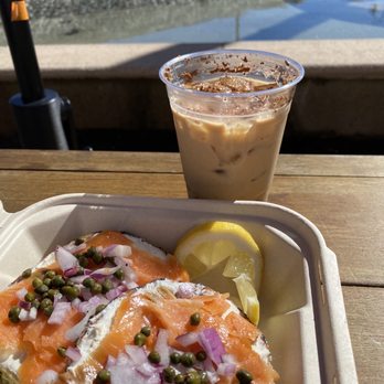 Achilles Coffee Solana Beach - The cove toast & finest city drink iced - Coffee & Tea Near Me - Solana Beach, California