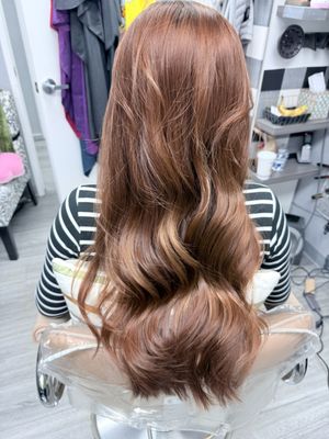 Highlights / Balayage - Whether you need a fresh new cut, an inspiring color refresh, or a complete transformation, I welcome walk-ins and offer same-day appointments to fit your busy schedule. I understand that getting your hair done is more than just a service—it’s a chance to unwind, vent, and rejuvenate.