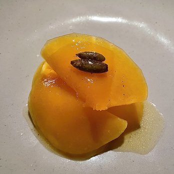 Quintonil - Butternut Squash and Tomato Salad, Rice Horchata, Pumpkin seeds - Mexican Near Me - Ciudad de México, DIF