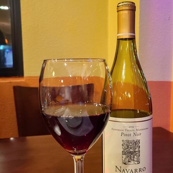 Namaste Kitchen - 2019 Anderson Valley Mendocino Pinot Noir from Navarro Vineyards. - Indian Near Me - Sebastopol, California Namaste Kitchen - 2019 Anderson Valley Mendocino Pinot Noir from Navarro Vineyards. - Indian Near Me - Sebastopol, California