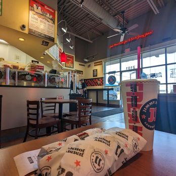 Jimmy John's - Inside from table - Sandwiches Near Me - Jackson, Michigan Jimmy John's - Inside from table - Sandwiches Near Me - Jackson, Michigan