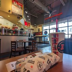 Jimmy John's - Inside from table