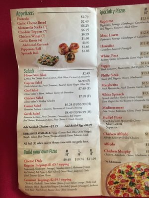 Menu photo 3 Italiano's Temple, TX