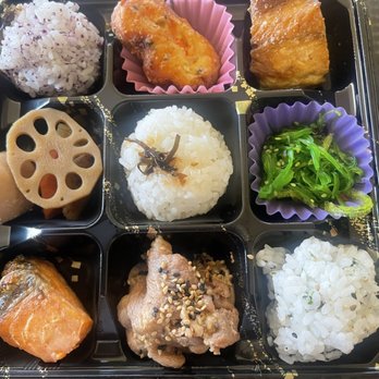 Kenichi Bento - 9 Piece combo Bento Box - Japanese Near Me - Kailua-kona, Hawaii