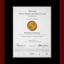 Frank J Scaccia MD - JCAHO Accreditation Certificate