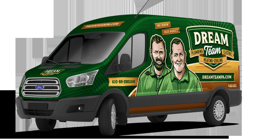 Slide of Dream Team - Plumbing, Heating, Cooling, & Electric