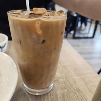Very Good Congee & Noodle - Iced Hong Kong milk tea - Chinese Near Me - Markham, Ontario
