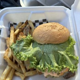 Mac and Cheese Burger