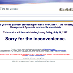 Los Angeles County Treasurer and Tax Collector
