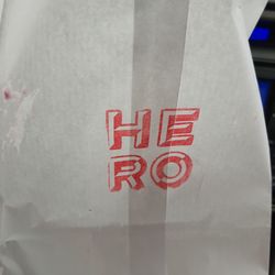 Hero Doughnuts - Hand stamped bags