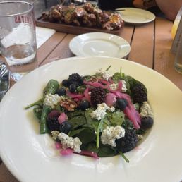 Quinoa Salad it was light and healthy! Just what wanted