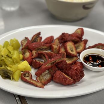 The BNK Cafe Restaurant - Deep Fried Pork Intestines (Thu Linh Chien Gioin) - Asian Fusion Near Me - Arlington, Texas The BNK Cafe Restaurant - Deep Fried Pork Intestines (Thu Linh Chien Gioin) - Asian Fusion Near Me - Arlington, Texas