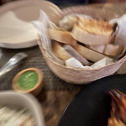 NEMI - Grilled artisanal bread with pesto aioli.