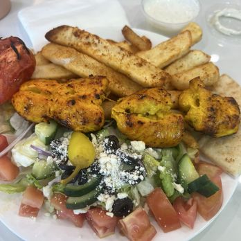 Greens and Grill - Chicken Breast Kabob - Mediterranean Near Me - Las Vegas, Nevada