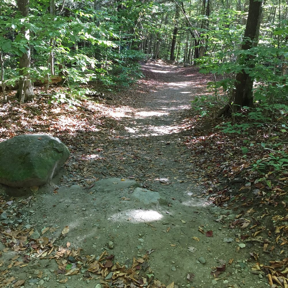 Bingham Falls - First part is an easy walk downhill - Hiking Near Me - Stowe, Vermont