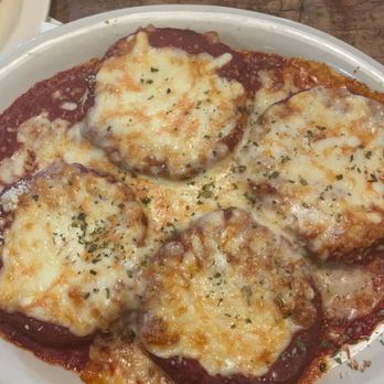 A'mis Italian Restaurant - Eggplant Parmigiano - Italian Near Me - O'Fallon, Missouri