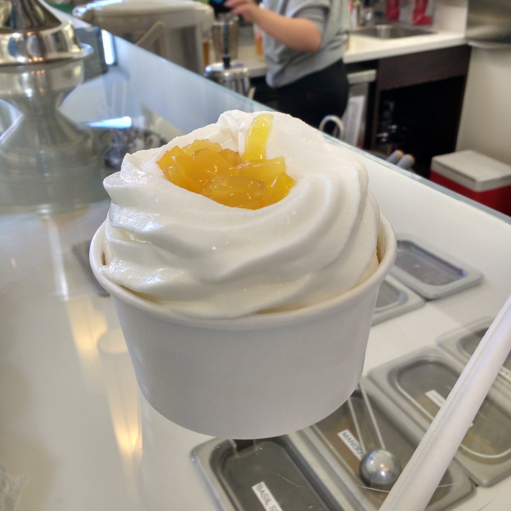 Clear Optometry - mango frozen yogurt - Optometrists Near Me - San Mateo, California