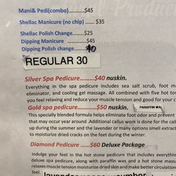 Silver Nails - Prices. 2021