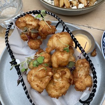 Tara Rose - Tempura Cauliflower (2 for $16 on HH- so big and so good) - Cocktail Bars Near Me - New York, New York Tara Rose - Tempura Cauliflower (2 for $16 on HH- so big and so good) - Cocktail Bars Near Me - New York, New York
