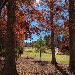 The Preserve At Jordan Lake Golf Club - 2nd hole. Beautiful fall day.