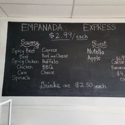 Empanada Express - Menu
