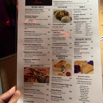 Sip & Savor - Menu - Tapas Bars Near Me - Culver City, California Sip & Savor - Menu - Tapas Bars Near Me - Culver City, California