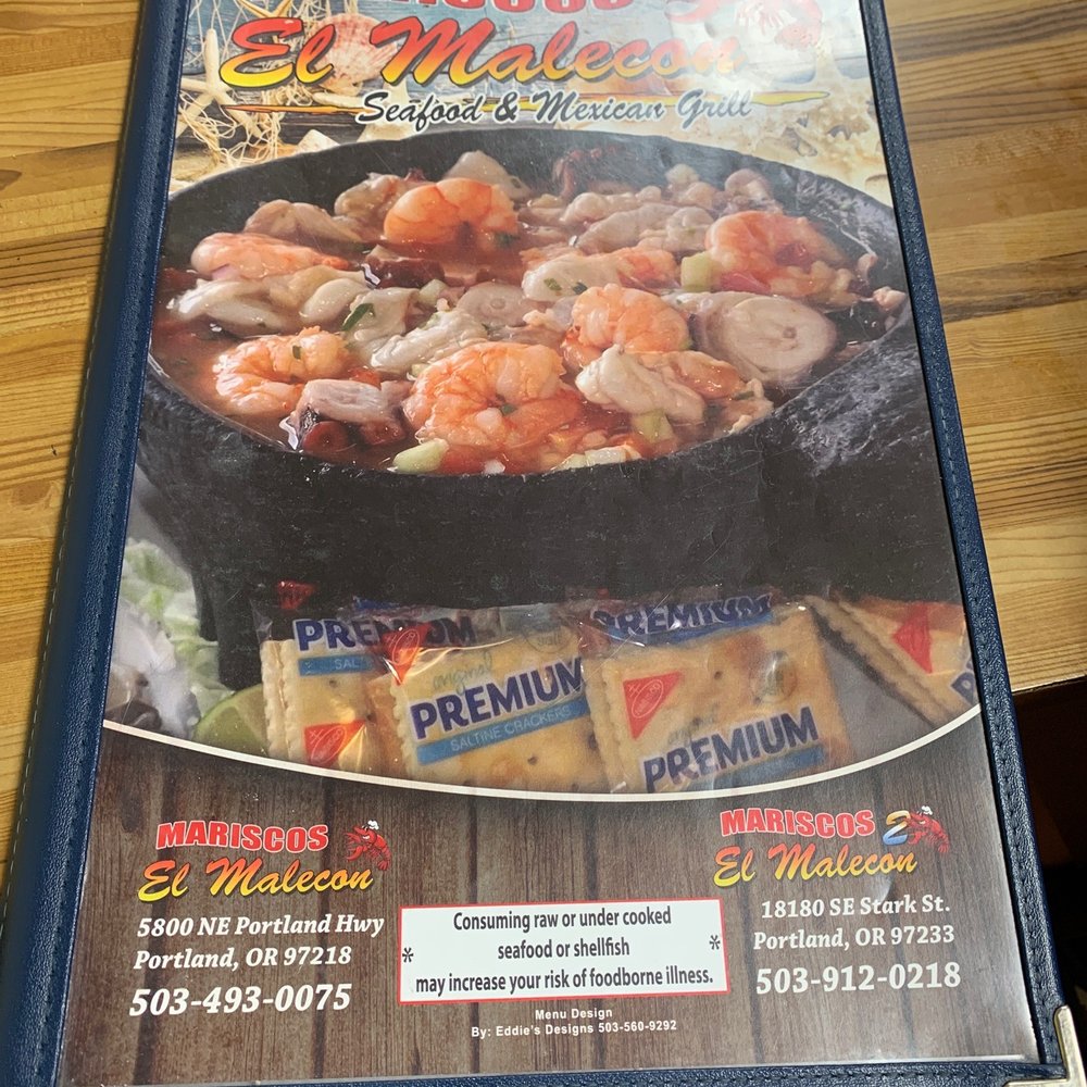 Mariscos el Malecon - Menu - Mexican Near Me - Portland, Oregon Mariscos el Malecon - Menu - Mexican Near Me - Portland, Oregon