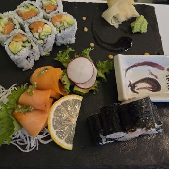 Kumi - Salmon Sashimi, Yellowfish rolls and Tuna and avocado rolls - Sushi Bars Near Me - Waukesha, Wisconsin
