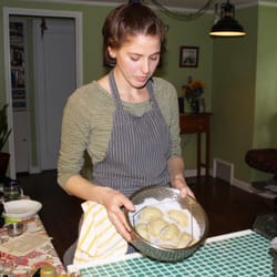 Fire and Earth Kitchen - Making Mushroom and Napa Cabbage Dumplings, Vegan and Gluten-Free