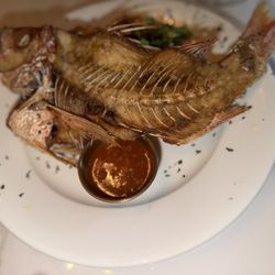 Lionz Den Restaurant & Bar - Snapper seafood dish