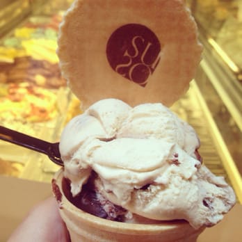 Suso - Opera on bottom, tiramisu on top! Served in a edible wafer cup, topped with a wafer biscuit. All for €3.60 & service with a :) - Desserts Near Me - Venezia, VE Suso - Opera on bottom, tiramisu on top! Served in a edible wafer cup, topped with a wafer biscuit. All for €3.60 & service with a :) - Desserts Near Me - Venezia, VE