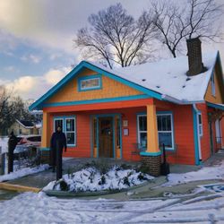 Sabell’s  - Cute exterior from snowier days