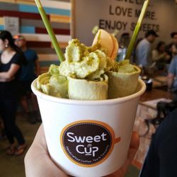 Sweet Rolled Tacos - Matcha Bliss