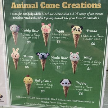 Dang Good Ice Cream - Animal cones options. - Desserts Near Me - Rowland Heights, California Dang Good Ice Cream - Animal cones options. - Desserts Near Me - Rowland Heights, California