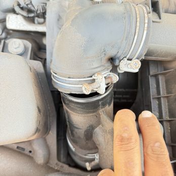 Goodyear Auto Service - Disconnected air intake hose - Tires Near Me - Kahului, Hawaii