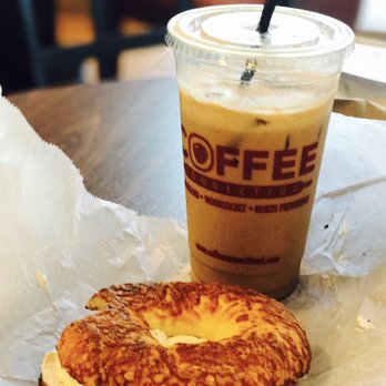 Coffee Connection - North Providence - Bagel and iced chai - Coffee & Tea Near Me - North Providence, Rhode Island