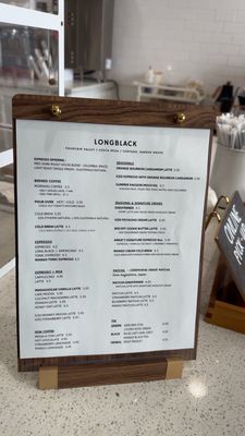 Menu photo 1 Long Black Coffee Fountain Valley, CA Menu photo 1 Long Black Coffee Fountain Valley, CA
