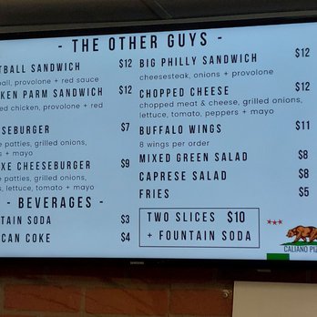Caliano pizza - Pizza Near Me - Chula Vista, California