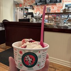 Analog Coffee and Ice Cream - Cherry Ice Cream - single scoop