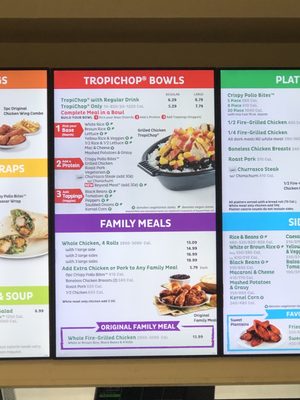 Menu photo 4 Pollo Tropical Brandon, FL
